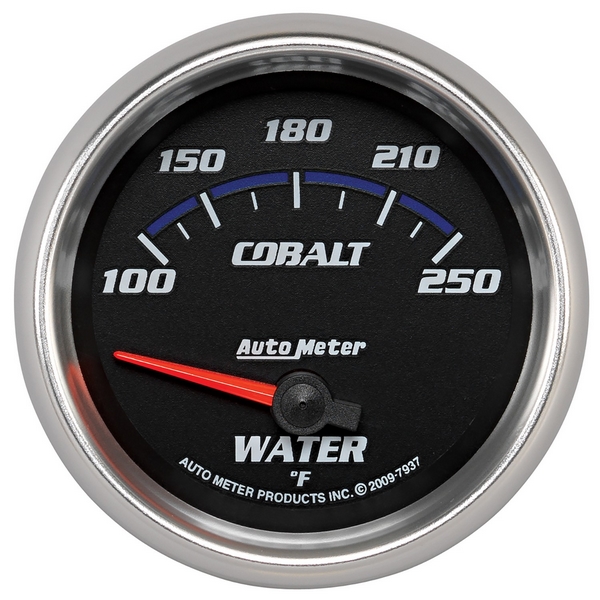 2-5/8" WATER TEMPERATURE, 100-250 F, COBALT